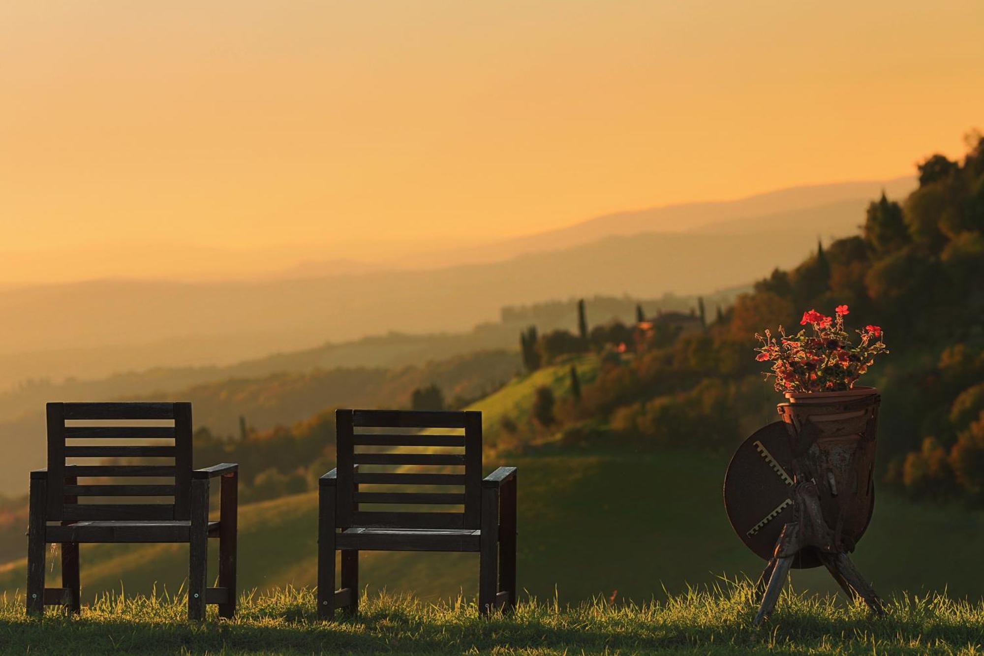 Agriturismo Mocine Asciano Ngoại thất bức ảnh